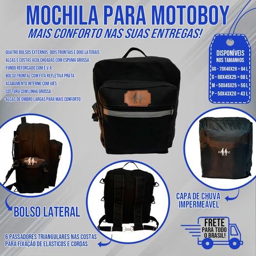 Imagem ilustrativa de Mochilas de Motoboy
