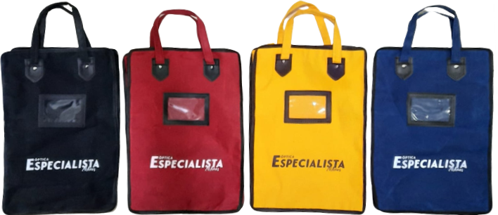 Malote  com zíper /em nylon -600